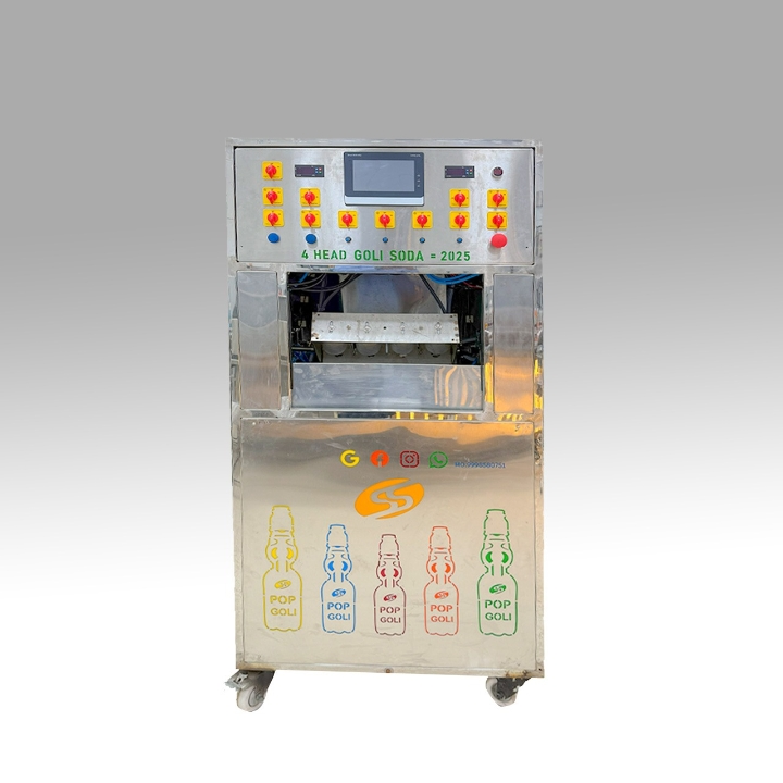 automatic goli soda with chiller hmi plc system